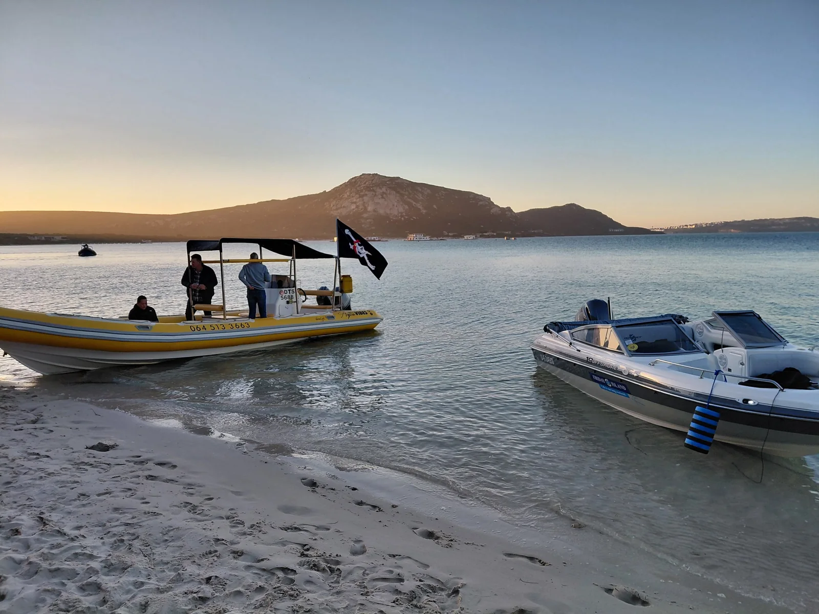 Aqua Vibes boat on Langebaan Lagoon